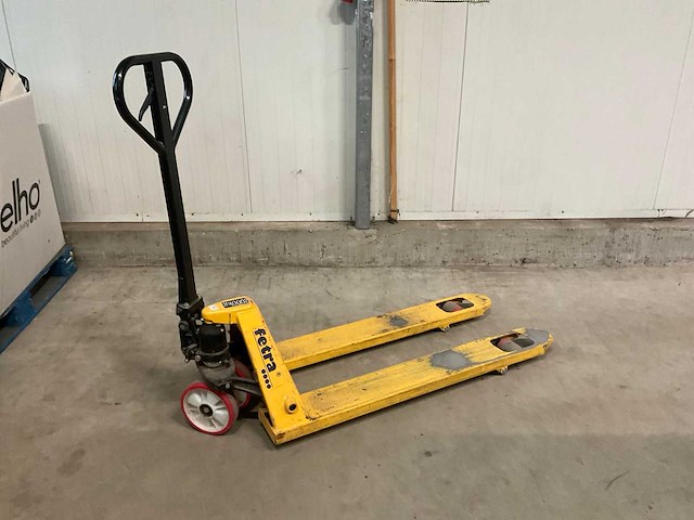 2018 fetra 2114 hand hydraulische palletwagen - afbeelding 1 van  9