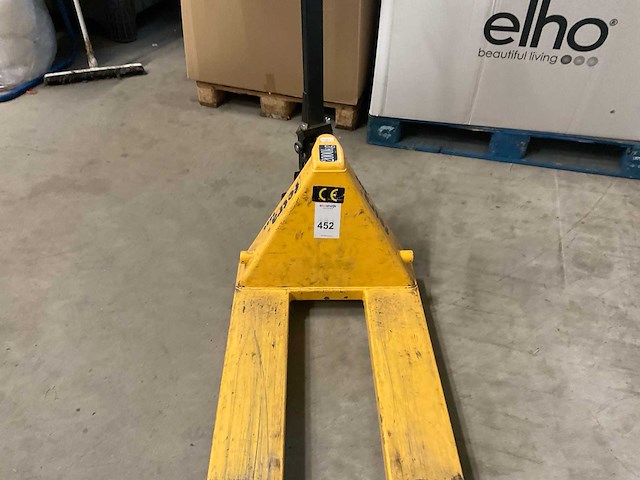 2018 fetra 2114 hand hydraulische palletwagen - afbeelding 2 van  10