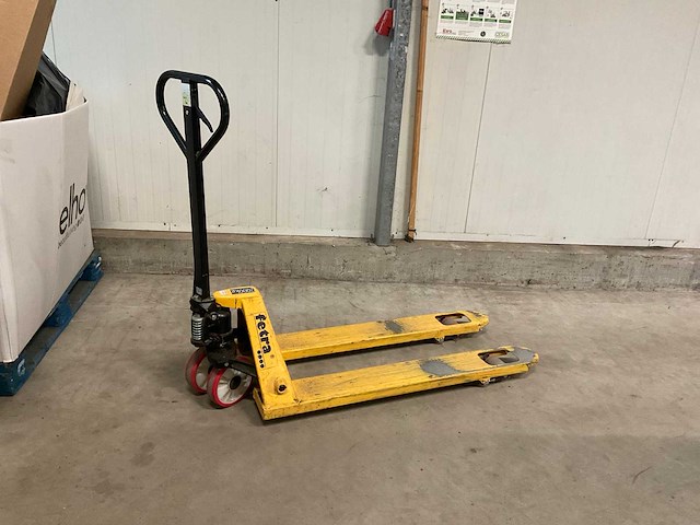 2018 fetra 2114 hand hydraulische palletwagen - afbeelding 1 van  10