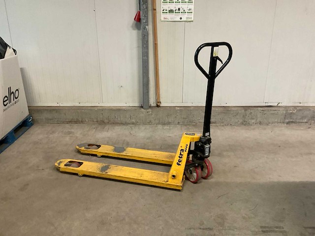 2018 fetra 2114 hand hydraulische palletwagen - afbeelding 3 van  10