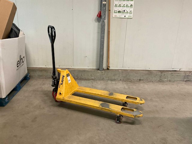 2018 fetra 2114 hand hydraulische palletwagen - afbeelding 5 van  10
