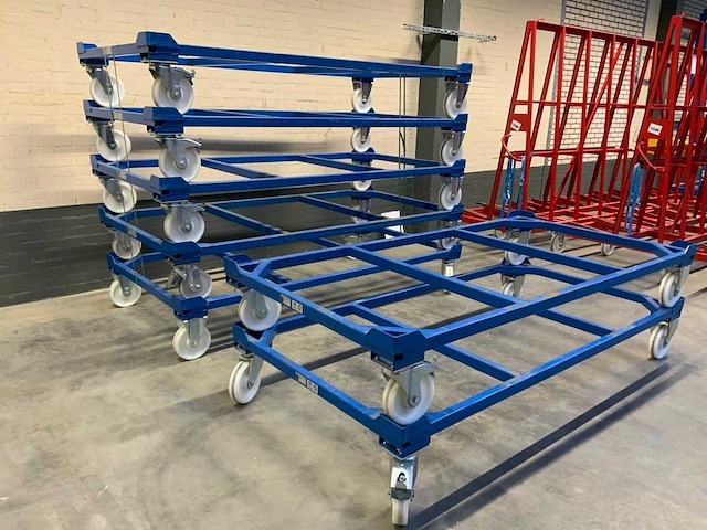 2018 fgl glaslager fgl-uw-2211/v200 glas transport bok (7x) - afbeelding 1 van  8