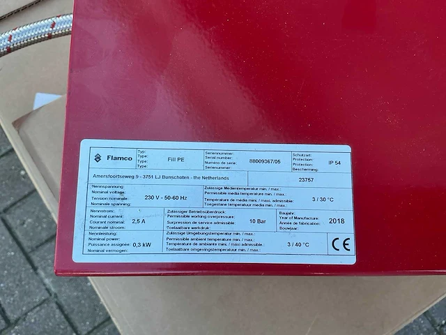 2018 flamco fill pe cv navul/drukhandhavingsinstallatie - afbeelding 4 van  7