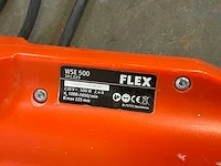 2018 flex powertools wse500 wand-/plafondschuurmachine 225mm - afbeelding 4 van  5