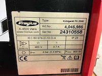 2018 fronius magic wave 3000 job g/f tig-lasmachine - afbeelding 12 van  13