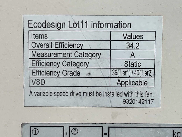 2018 fujitsu aohg54latt buiten unit airconditioning - afbeelding 11 van  11