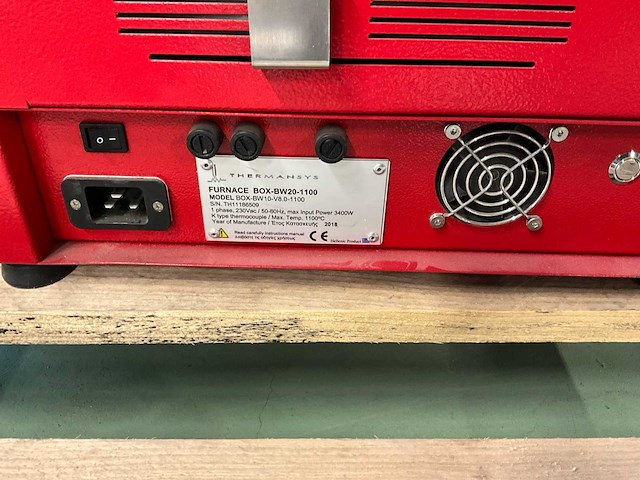 2018 furnace box-bw20-1100 droogoven - afbeelding 7 van  7