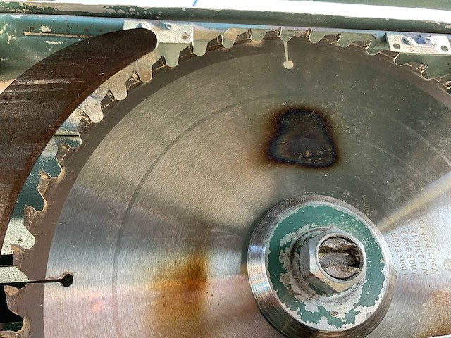 2018 gjerde 1203nl tafelcirkelzaagmachine - afbeelding 6 van  7