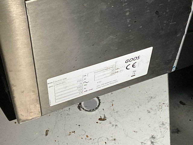 2018 goos 500 korvenvaatwasmachine - afbeelding 6 van  6