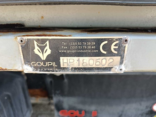 2018 goupil hydraulic cargo box g5 elektrische bedrijfswagen / kipper - afbeelding 8 van  32