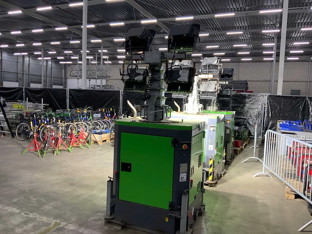 2018 grupos eletrogenos europa highlite b5+kd led lichtmastaggregaat - afbeelding 12 van  21