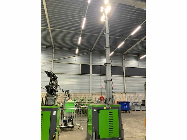 2018 grupos eletrogenos europa highlite b5+kd led lichtmastaggregaat - afbeelding 17 van  21