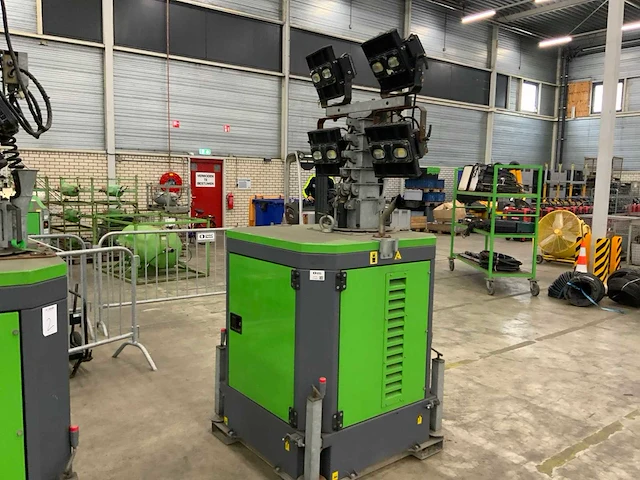 2018 grupos eletrogenos europa highlite b5+kd led lichtmastaggregaat - afbeelding 20 van  21