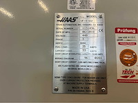 2018 haas vf-4 cnc universele machinecentrum - afbeelding 9 van  17
