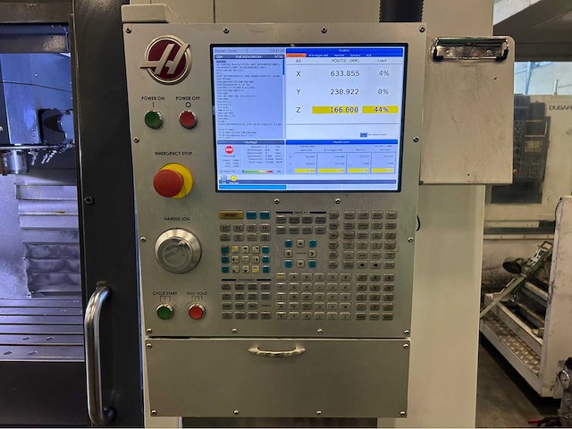 2018 haas vf-4 cnc universele machinecentrum - afbeelding 13 van  17