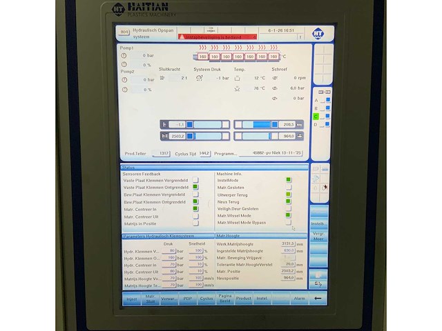 2018 haitian ju18500 ii spuitgietmachine - afbeelding 6 van  38