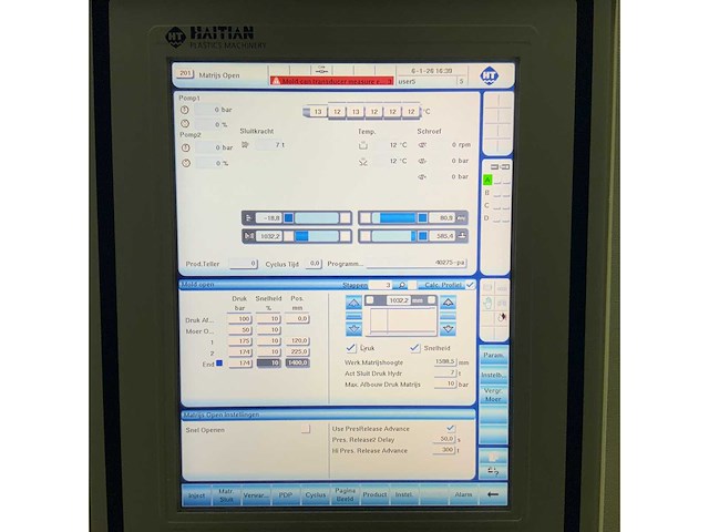 2018 haitian ju7500/2 plus spuitgietmachine - afbeelding 5 van  37