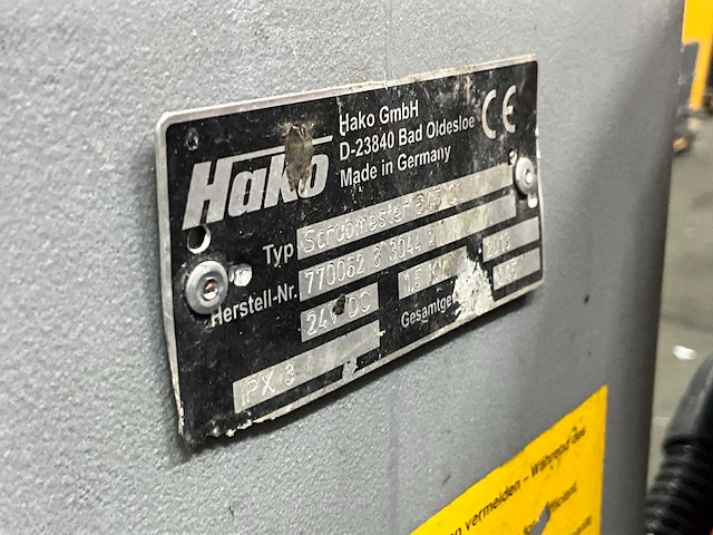 2018 hako scrubmaster b45 cl schrobzuigmachine - afbeelding 2 van  10