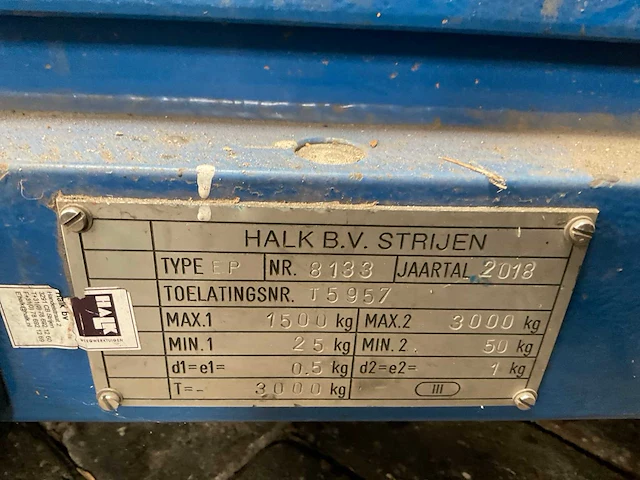 2018 halk ep vloerweegschaal - afbeelding 5 van  8