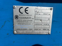 2018 hammer rh25 vergruizer - afbeelding 2 van  10