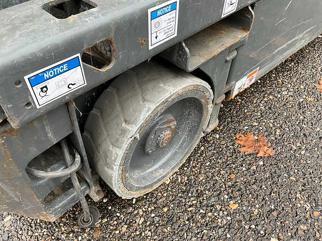 2018 haulotte optimum 8 schaarhoogwerker - afbeelding 3 van  18