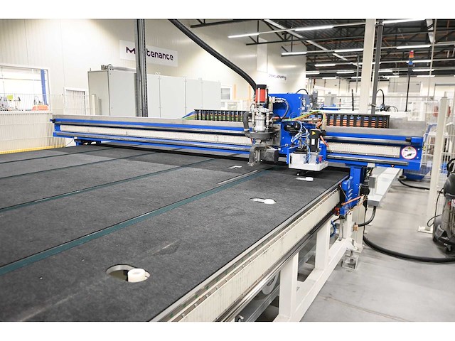 2018 hegla galactic 3728 - dubbelkops automatische modellschneidanalage glas snijmachine (c) - afbeelding 22 van  28