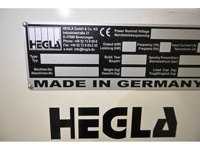 2018 hegla stb 2-26-k traverenbrechstation glas breekmachine met transport en positioneerband (c) - afbeelding 3 van  18