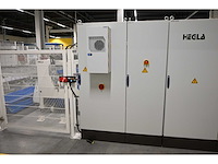 2018 hegla stb 2-26-k traverenbrechstation glas breekmachine met transport en positioneerband (c) - afbeelding 8 van  18