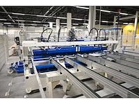 2018 hegla stb 2-26-k traverenbrechstation glas breekmachine met transport en positioneerband (c) - afbeelding 11 van  18