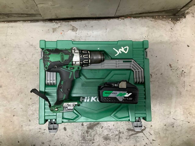 2018 hikoki dv 18dbl2 boormachine - afbeelding 5 van  6