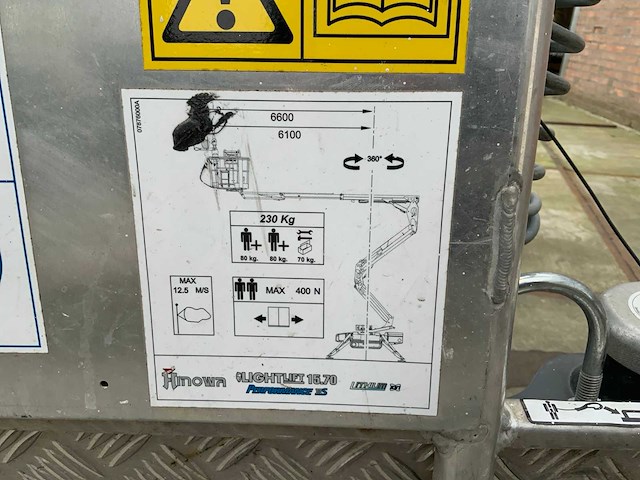 2018 hinowa lightlift 15:70li performance iiis spinhoogwerker - afbeelding 18 van  27