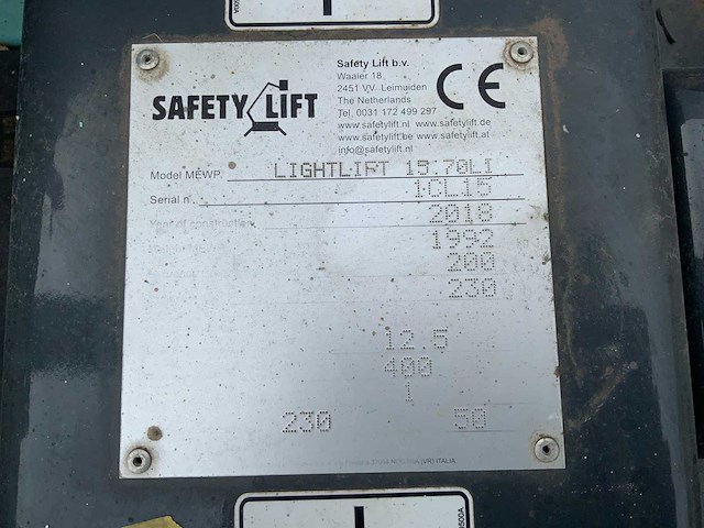 2018 hinowa lightlift 15:70li performance iiis spinhoogwerker - afbeelding 19 van  27