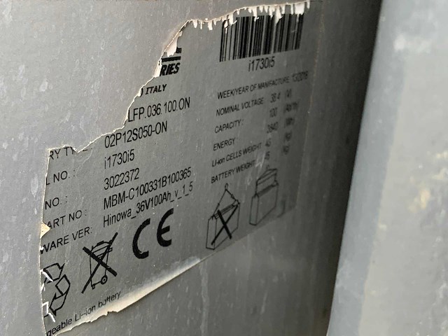 2018 hinowa lightlift 15.70li performance iiis spinhoogwerker - afbeelding 19 van  30