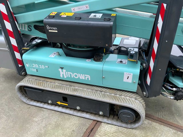 2018 hinowa lightlift 20.10li performance iiis spinhoogwerker - afbeelding 4 van  23