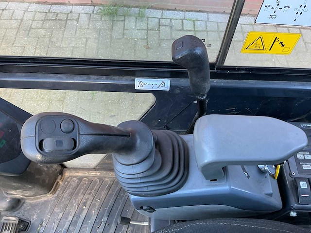 2018 hitachi zaxis 19 minigraafmachine - afbeelding 3 van  18