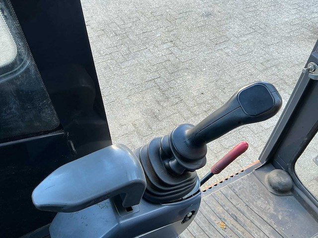 2018 hitachi zaxis 19 minigraafmachine - afbeelding 5 van  18