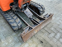 2018 hitachi zaxis 19 minigraafmachine - afbeelding 8 van  18