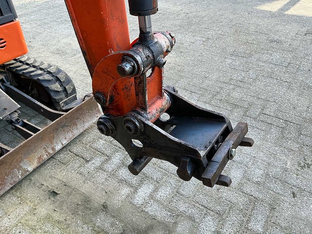 2018 hitachi zaxis 19 minigraafmachine - afbeelding 9 van  18