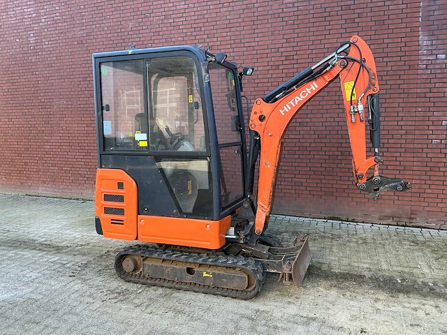 2018 hitachi zaxis 19 minigraafmachine - afbeelding 14 van  18
