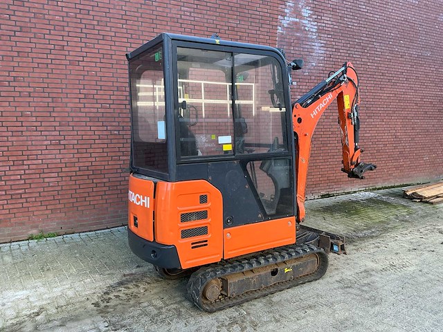 2018 hitachi zaxis 19 minigraafmachine - afbeelding 15 van  18
