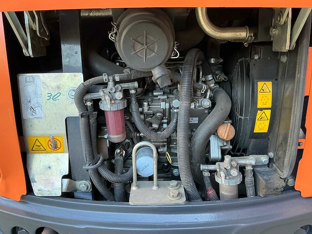 2018 hitachi zaxis 19 minigraafmachine - afbeelding 17 van  18