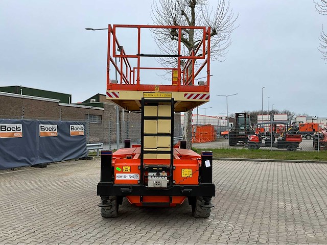 2018 holland lift hl-190 h20 4wd/p/n hoogwerker - afbeelding 33 van  37