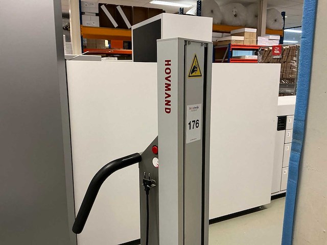 2018 hovmand impact 130l-oce materiaallift - afbeelding 4 van  7