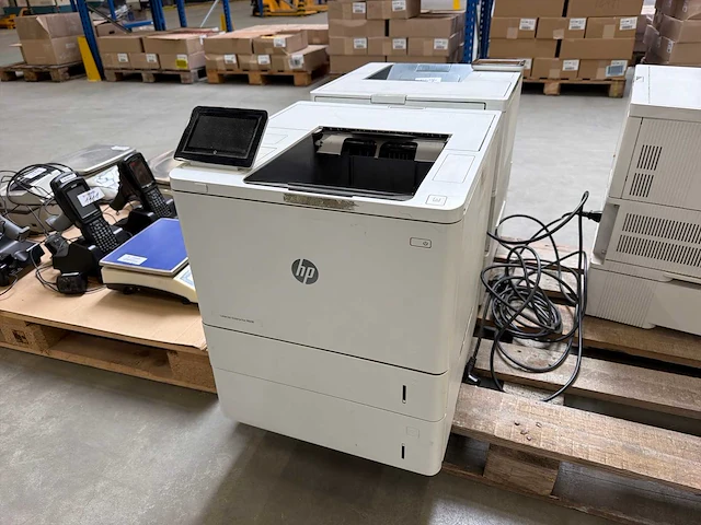 2018 hp m608 multifunctionele laserprinter (2x) - afbeelding 2 van  4
