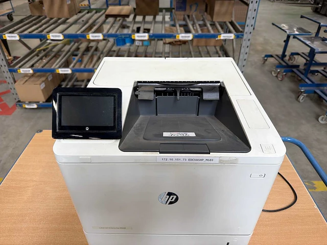 2018 hp m608 multifunctionele laserprinter - afbeelding 1 van  4