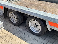 2018 hulco terrax-2 3001-lk machine transporter aanhangwagen - afbeelding 7 van  17