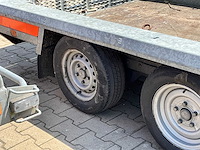 2018 hulco terrax-2 3001-lk machine transporter aanhangwagen - afbeelding 9 van  17