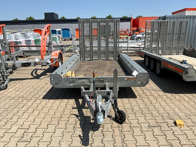 2018 hulco terrax-2 3001-lk machine transporter aanhangwagen - afbeelding 10 van  17