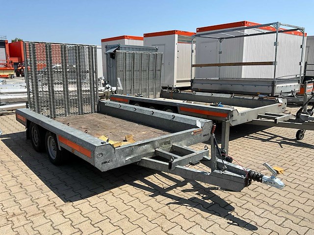2018 hulco terrax-2 3001-lk machine transporter aanhangwagen - afbeelding 11 van  17