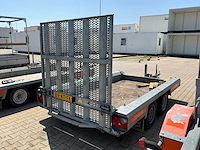 2018 hulco terrax-2 3001-lk machine transporter aanhangwagen - afbeelding 12 van  17